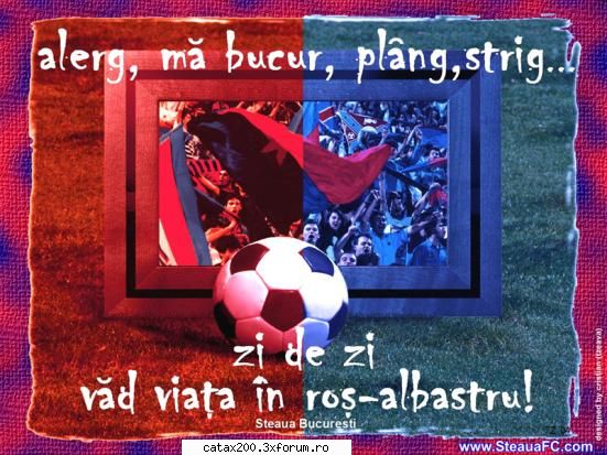 Imagini din sport - ZI DE ZI VAD VIATA ROS-ALBASTRA by SexxO R3diO - Pictures